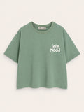 Oversize majica LELE MOOD - pistachio